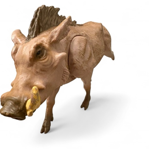 2019 Lanard Jumanji Wild Kingdom Collection 6" Warthog Boar Pig Animal Figure - Picture 1 of 7